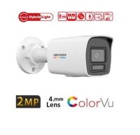 HIKVISION DS-2CD1027G2H-LIUF 2MP 4MM COLORVU 30MT DAHİLİ SES IP 67 IR BULLET IP KAMERA - 1
